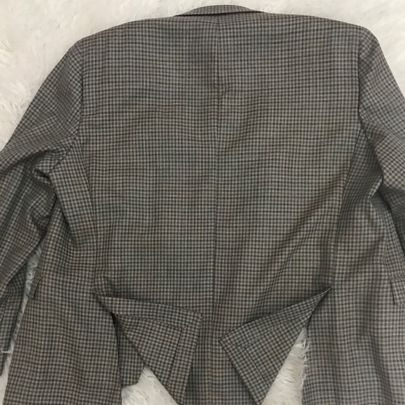 Ralph Lauren checkered wool/silk blazer 46R - Picture 5 of 5